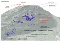 Crnopac: najveći objekti