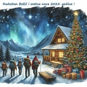 Radostan Božić i sretna nova 2024. godina !