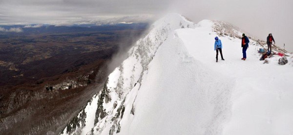 Alpinisti na Visočici